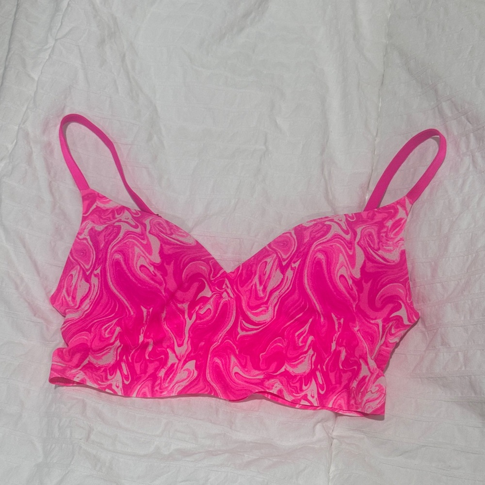 Pink Swirl Women's Bralette